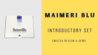 MaimeriBlu by Maimeri watercolor Introductory Set: full review, swatch, mixes and demo.