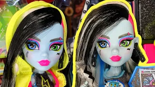 Neon Frights Frankie Stein!! Monster High G3 Skulltimate Secrets Review!