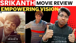 SRIKANTH MOVIE REVIEW // INSPIRING MOVIE // #moviereview #bollywood #srikanth #rajkumarrao #youtube