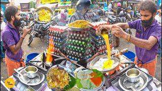 Action Omelette Wale Ka Most Unique Omelette Dosa Combo Rs. 40/- Only l Calicut Food Tour