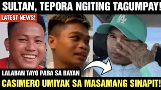 BREAKING CASIMERO NAPAIYAK SA MASAMANG SINAPIT NG PHI BOXING!SULTAN AT TEPORA NGITING TAGUMPAY!!