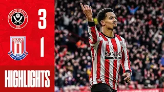 Iliman Ndiaye Goal & Jayden Bogle Brace 🔥 | Sheffield United 3-1 Stoke | EFL Championship highlights