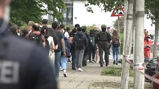 Schüsse an Schule in Bremerhaven - ein Verletzter | AFP