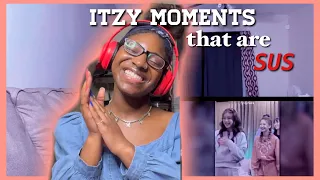 ITZY moments that are sus reaction