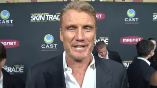 Skin Trade: Dolph Lundgren Exclusive Premiere Interview | ScreenSlam