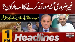 Wheat Price In Pakistan 2024 | News Headlines 1 PM | 01 May 2024 | Latest News | Pakistan News