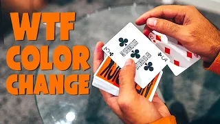 The WEIRDEST Color Change : Magic Tutorial (EASY)