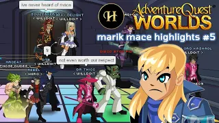 Hero PvP =AQWorlds= | marik mace highlights #5 (Hero Discord in desc.)