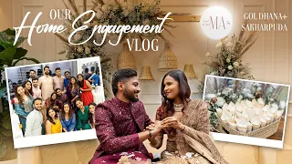 Our Engagement Ceremony Vlog🧿🤍 / Mridul & Aditya