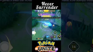That's why you should never surrender 💪|| Pokemon unite