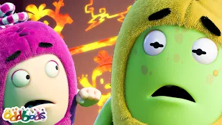 Bubbles Learns It's Not Easy Being Green 🐸 | Oddbods Cartoons | Funny Cartoons For Kids