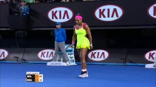 Serena Williams v Maria Sharapova highlights (Final) - Australian Open 2015