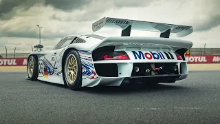 Onboard: Porsche 911 GT1 Racing Le Mans - HQ engine sound