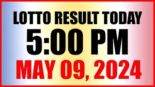 Lotto Result Today 5pm May 9, 2024 Swertres Ez2 Pcso