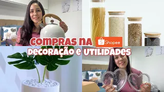 COMPRAS PARA O LAR NA SHOPEE🏡ITENS DE DECORAÇÃO E UTILIDADES💖#compras #decoração