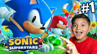 EMPIEZA LA AVENTURA en SONIC SUPERSTARS | EL DR EGGMAN ES UN TITAN DE SKIBIDI TOILET | Karim Juega