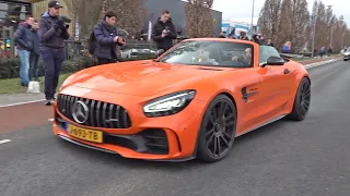 Mercedes-AMG GT R Roadster - Accelerations, Fly By's & Exhaust Sounds!