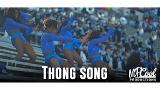 Thong Song (J-Sette View) | Jackson State Marching Band and Jsettes | vs SU 2021[4K]