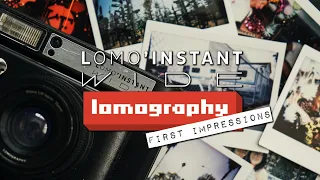 Lomo'Instant Wide | First Impressions + Instax Street Photography Mini Review