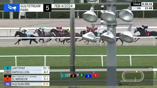 Gulfstream Park Carrera 5 - 4 de Febrero 2024