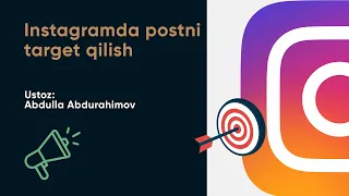 Instagramda postni target qilish