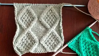 How to knit Cable stitch | Textured Cable Stitch |  Knitting Sweater Design For kids, men, ladies