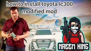 How to install lc 300 modified mod Gta v 😍🙈👍 #trending #funny #gtav