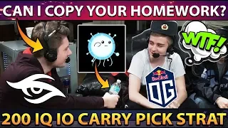 Secret Copy IO Wisp Carry Strategy from Team OG - WTF 23min GG Stomp vs Vici Gaming TI9 DOTA 2