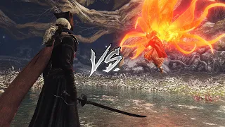 Lady Maria VS Malenia | The ULTIMATE Waifu Battle!? (Elden Ring X Bloodborne Boss VS Boss)