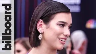 Dua Lipa Talks Creating "One Kiss" with Calvin Harris | BBMAs 2018