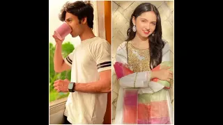 Aina Asif and Fazal Hussain same colour dress cute couple