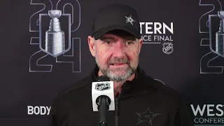 DALLAS STARS COACH PETE DEBOER 5/30 MEDIA PRESSER