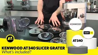 Kenwood AT340 Slicer Shredder Attachment Guide