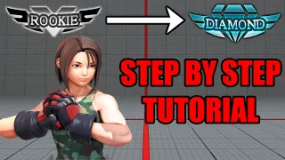 SFV Akira Rookie to Diamond Rank Up Guide: A FULL Step-by-Step Tutorial!