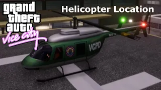 Helicopter Location GTA Vice City The Definitive Edition