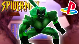 Spider-Man PS1 - Prototype Green Scorpion Skin