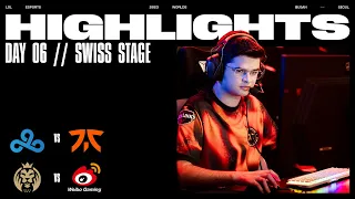 FULL DAY HIGHLIGHTS | Swiss Stage Day 6 | Worlds 2023