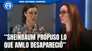 Claudia Sheinbaum: estas fueron sus propuestas de seguridad | MESA ELECTORAL COMPLETA