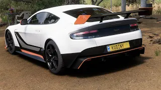 Aston Martin Vantage GT12 | Forza Horizon 5 | Logitech G29 gameplay - 4K 60FPS