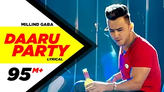 Daaru Party ( Lyrical Video ) | Millind Gaba | Punjabi Lyricai Videos | Speed Records