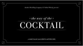 "The Way of the Cocktail" - A Documentary About Japanese Bartending