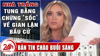 Tin tức 24h mới nhất hôm nay 12/11. Cập Nhật bầu cử Mỹ TT Trump Tung bằng chứng gian lận bầu cử