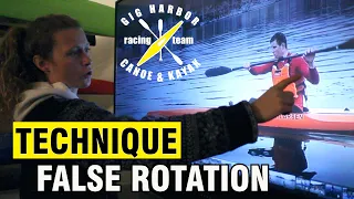 Technique- False Rotation (Gig Harbor, WA) [Gig Harbor Canoe Kayak Race Team]