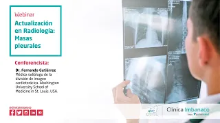 Actualización en Radiología: Masas pleurales | Webinar