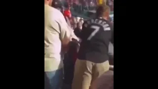 White Sox fan gets destroyed by astros fan #shorts