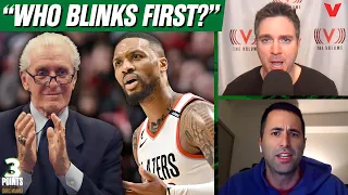 Will the Heat panic in Damian Lillard trade talks? + Wembanyama rookie year predictions | 3 Points