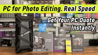 Photo Editing PC Under Your Budget | Fastest Adobe Photoshop & Adobe Lightroom PC Build
