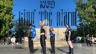 [KPOP IN PUBLIC GREECE ONE TAKE] KARD - Ring The Alarm | Dance Cover by O.cyan [4K]