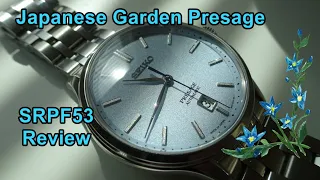 Seiko Presage SRPF53 - Great Looking Light Blue Dial Dress Watch!