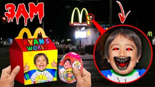 DO NOT ORDER RYAN'S WORLD HAPPY MEAL FROM MCDONALDS AT 3AM!! *EVIL RYAN'S WORLD IN REAL LIFE*